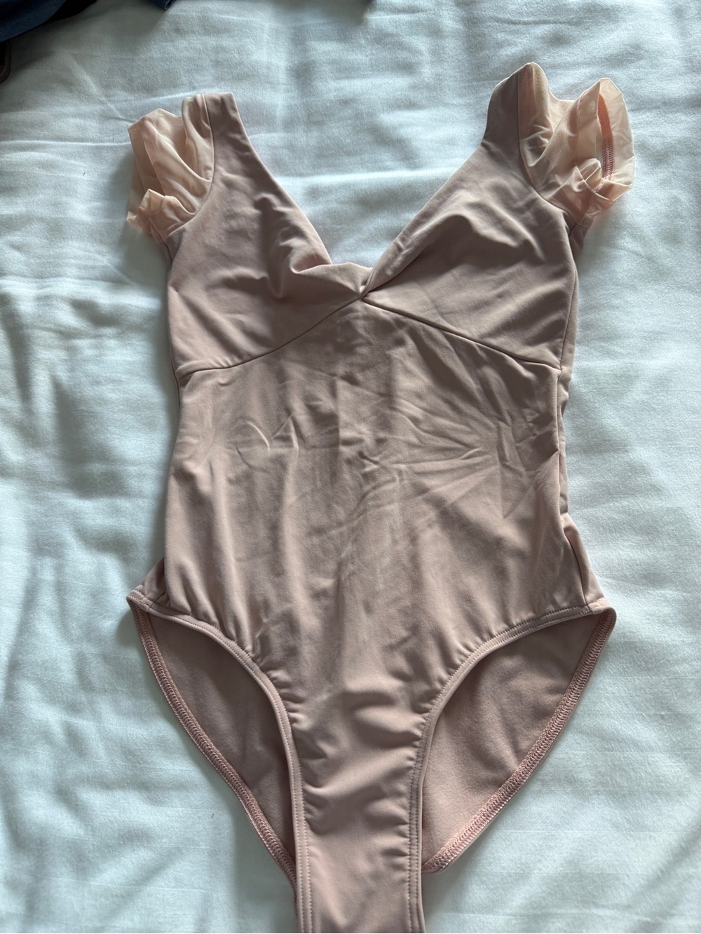 Nikolay Ballet One-Piece Leotard in Blush Pink, NWOT, size XS